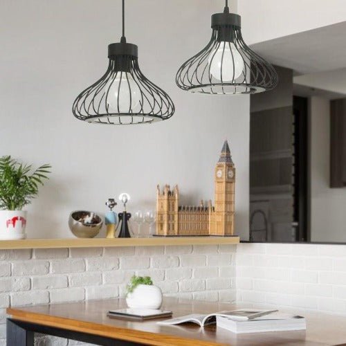 industrial style chandelier